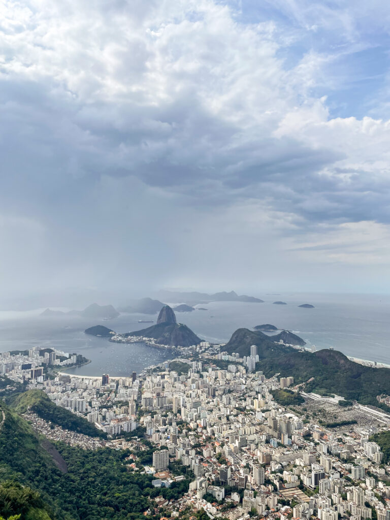 Vistas de Río de Janeiro desde el Cristo Redentor